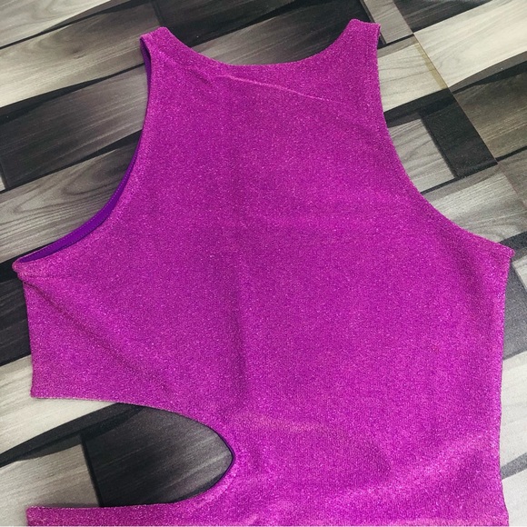 H&M glitter bodycon cut out dress - Picture 15 of 16